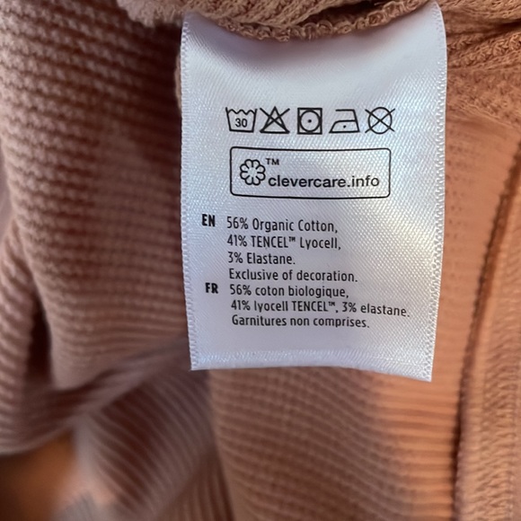 🤎Tentree Women’s L tree waffle half zip - Picture 9 of 10